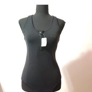 Abysse Free People Black One Piece Swimsuit